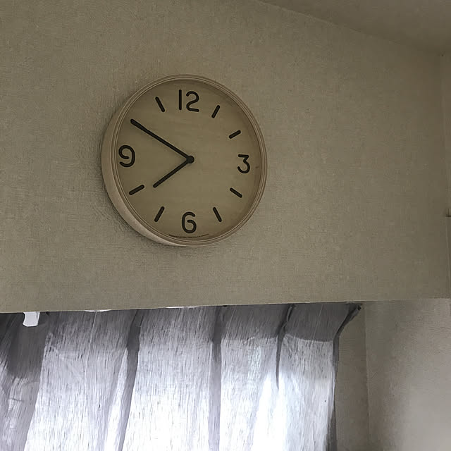 壁/天井/寝室/時計/一人暮らし/賃貸...などのインテリア実例 - 2018-11-10 07:52:12