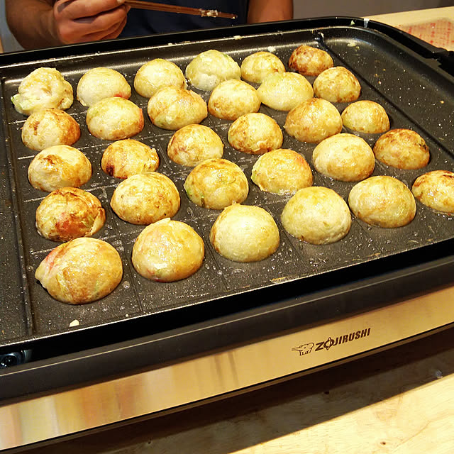 リビング/象印ホットプレート/新築/たこ焼きプレートのインテリア実例 - 2020-09-07 16:31:31