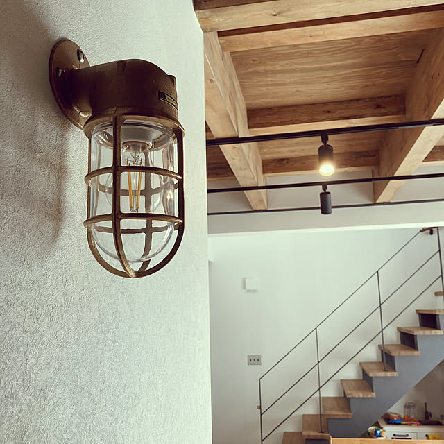 kokonanaのアートワークスタジオ-Beach house-wall lamp ビーチハウス ウォールランプ (LED球付属) BR-5031E ウォールライト ウォールランプ 壁面照明 壁付け照明 ブラケットライトの家具・インテリア写真