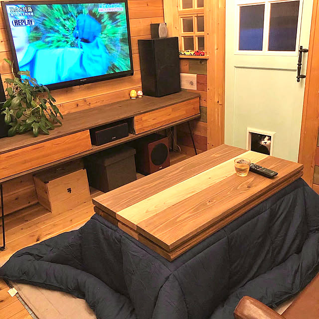 こたつ テーブルdiyのインテリア・手作りの実例 | RoomClip こたつ テーブルdiyのインテリア・手作りの実例 | RoomClip