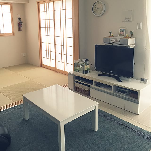部屋全体/水槽/ビーチハウス風好き/観葉植物/シーサー...などのインテリア実例 - 2016-06-17 09:56:00