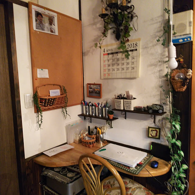 机/セリアの雑貨/日本家屋/築150以上/キッチンはカントリーっぽく...などのインテリア実例 - 2018-04-02 19:59:00