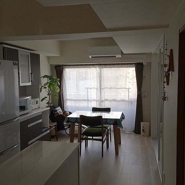 部屋全体/マイホーム記録/狭い家/狭小ダイニング/狭小マンション...などのインテリア実例 - 2018-03-10 21:11:31