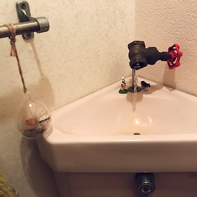 バス/トイレ/DIY/一人暮らし/賃貸でも諦めない！/賃貸でも楽しく♪...などのインテリア実例 - 2017-04-09 21:13:57