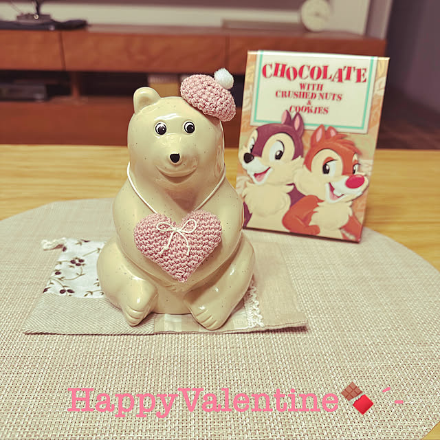 minneで購入♡/HappyValentine♡/いいね！ありがとうございます◡̈♥︎/いいね！押し逃げごめんなさい！/建売住宅だけど可愛くしたい！...などのインテリア実例 - 2023-02-15 13:18:45