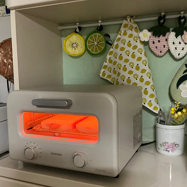 chiiyanのアイリスオーヤマ-カーボントースター スチーム SOT-401の家具・インテリア写真