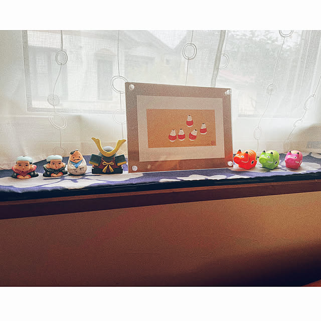 棚/民芸品コレクション/窓辺のインテリア/手作り/手作り雑貨...などのインテリア実例 - 2025-04-28 11:16:43