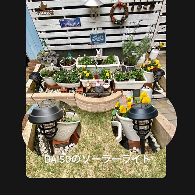部屋全体/DAISOのソーラーライト300円/暮らしのひとコマ/RoomClip運営チームの皆様に感謝♡/イベント参加中...などのインテリア実例 - 2025-12-13 17:22:50