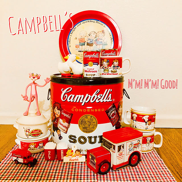 Campbell's/アメリカンレトロ/いつもいいね！ありがとうございます♪/マグカップコレクション/アメリカ暮らし...などのインテリア実例 - 2020-10-04 13:30:24