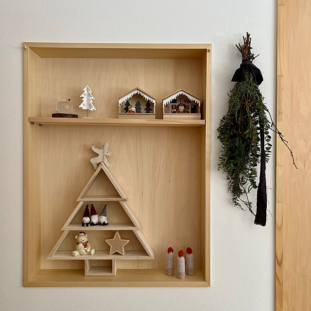 壁/天井/スリコ/スワッグ/ニッチ/クリスマス...などのインテリア実例 - 2023-11-25 11:12:27