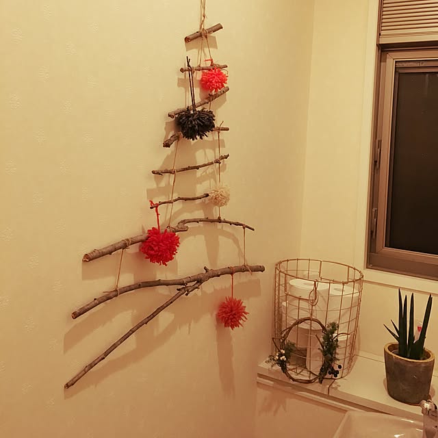 バス/トイレ/ハンドメイド/観葉植物のインテリア実例 - 2017-01-11 21:00:17