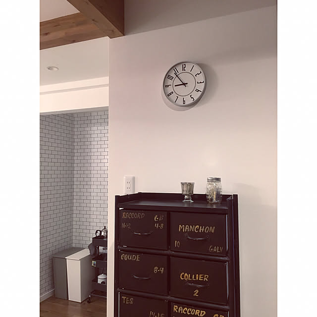 Sa-YaのLemnos-レムノス 時計 Lemnos eki clock エキ クロック TIL16-01 メトロポリタギャラリーの家具・インテリア写真