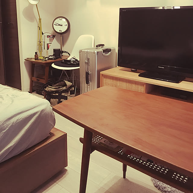 noのカリモク(karimoku)-【カリモク正規品】 カリモク60 リビングテーブル小 ウォールナット T36300RWK 小:幅93ｃｍ×奥行43×高さ47.8の家具・インテリア写真
