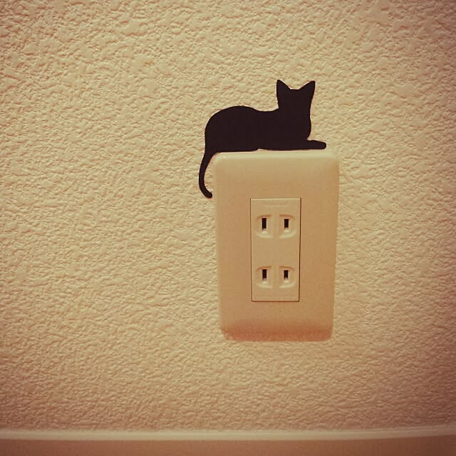 壁/天井/ウォールステッカーねこのインテリア実例 - 2015-03-02 20:51:25