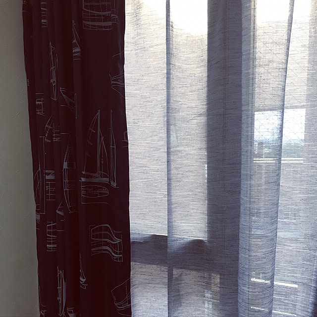 部屋全体/カーテンのインテリア実例 - 2017-09-03 08:38:23