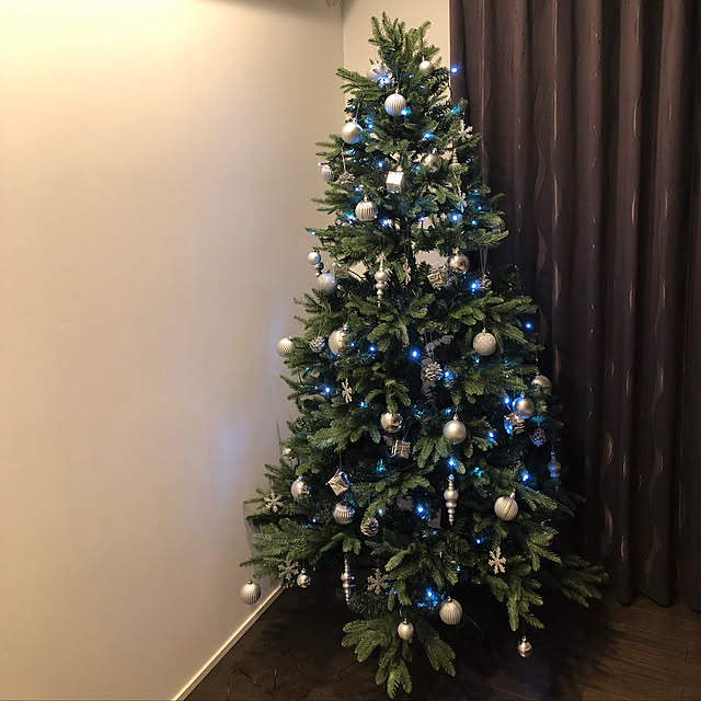 ベッド周り/クリスマス/Francfranc/クリスマスツリー180cmのインテリア実例 - 2018-11-26 19:46:26