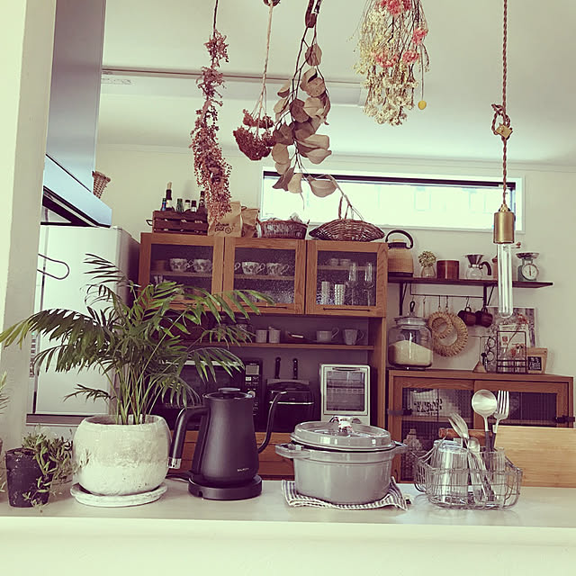 キッチン/カフェ風/雑貨/観葉植物のインテリア実例 - 2018-03-05 22:06:37