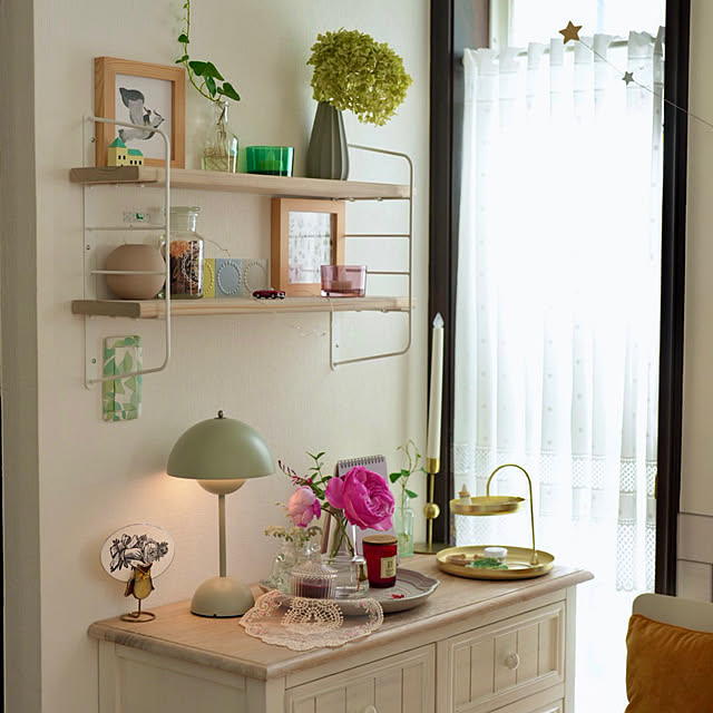 haruisabelの-【公式】LABRICO ラブリコ シェルフフレーム ミニ [一個入り] 1×6木材・パイン材用 石膏ボードピンまたはネジで取付 白 WFW-46の家具・インテリア写真