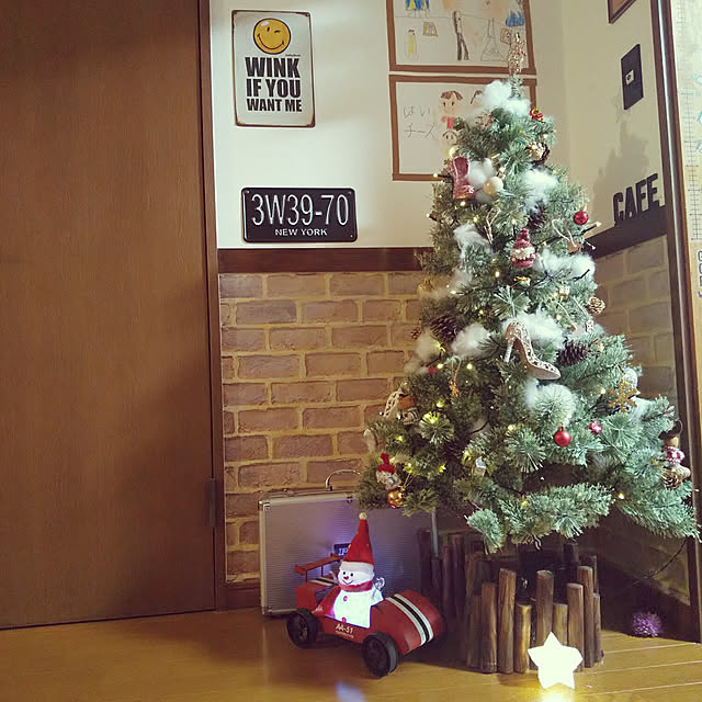 リビング/クリスマス/サリュ！雑貨/こどもと暮らす/こどものいる暮らし...などのインテリア実例 - 2021-12-24 19:50:30