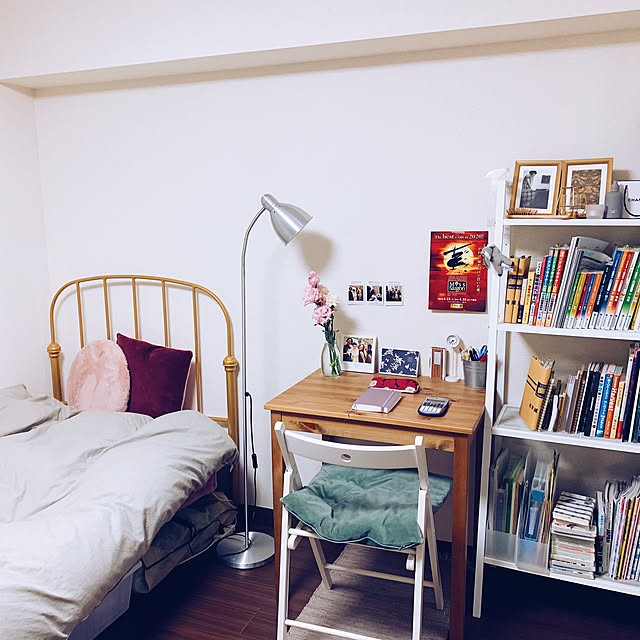 Francfranc/IKEA/一人暮らし/ドライフラワー/部屋全体のインテリア実例 - 2020-04-16 00:43:44