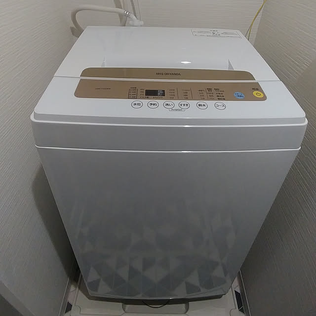 kazuのアイリスオーヤマ-アイリスオーヤマ 洗濯機 IAW-T502ENの家具・インテリア写真