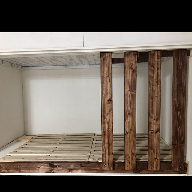 押入れベッド/押入れDIY/押入れ改造/男前/男前インテリア...などのインテリア実例 - 2020-06-09 22:48:20