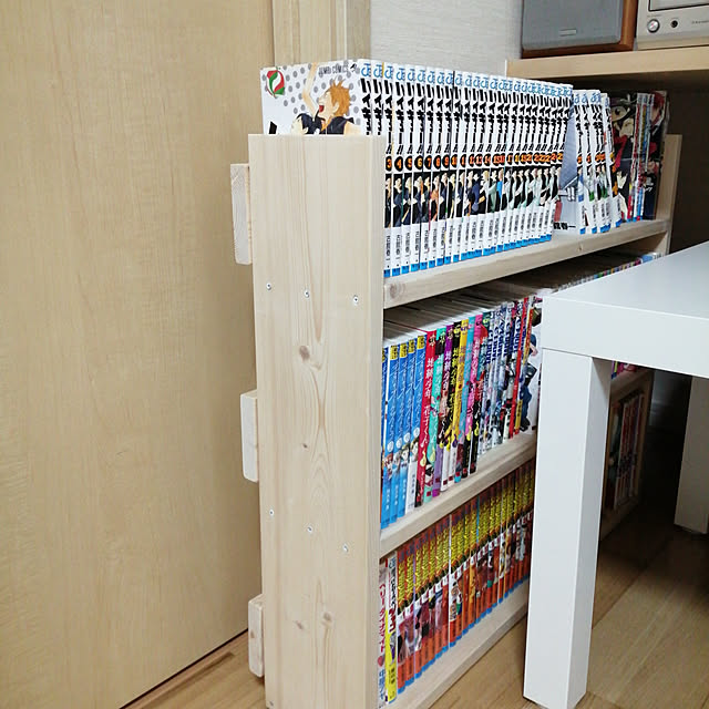 【メール便無料】 DIY RoomClip（ルーム ｜ マンガ収納のインテリア・手作りの実例 本棚・本収納