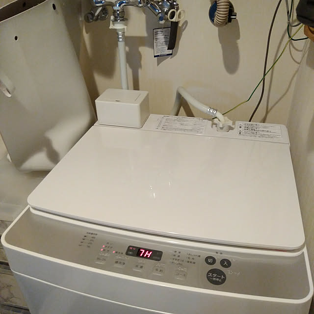 バス/トイレ/一人暮らし/賃貸/洗面所/洗濯槽洗浄...などのインテリア実例 - 2020-08-11 12:57:57