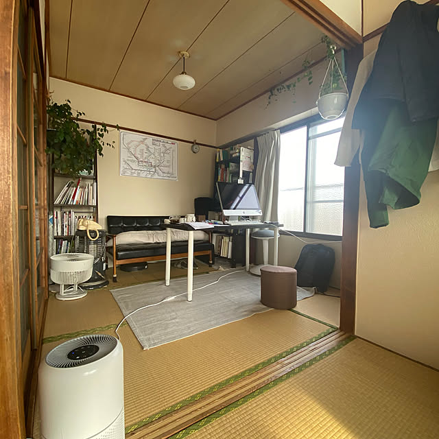 観葉植物/レトロ/一人暮らし/植物のある暮らし/アンティーク...などのインテリア実例 - 2022-03-07 16:43:39