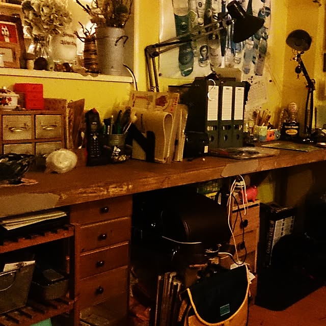 机/DIY/照明/フェイクグリーンのインテリア実例 - 2014-10-04 22:10:09