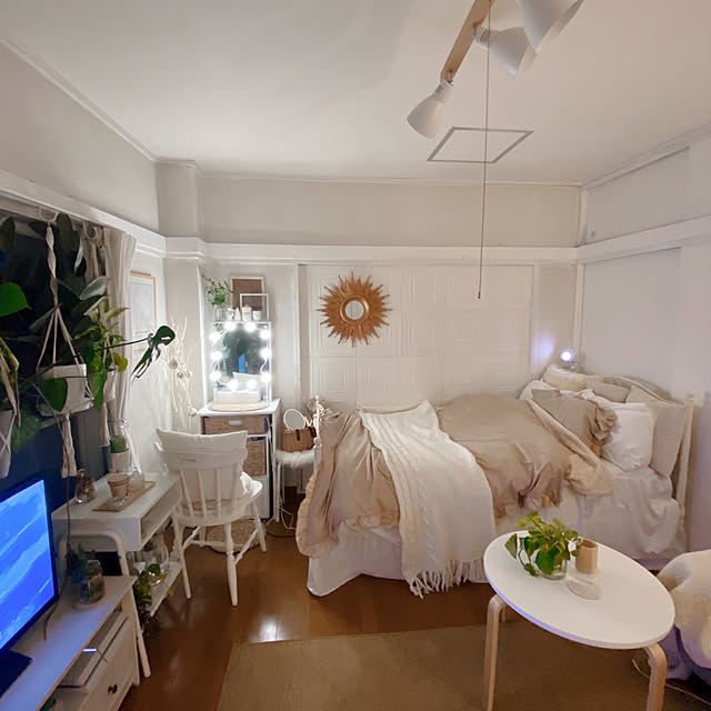 100均/間接照明/北欧/観葉植物/BOHO...などのインテリア実例 - 2020-11-17 22:57:03