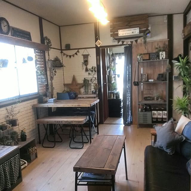 リビング/和室を洋室に/いなざうるす屋さん/NO GREEN NO LIFE/関西好きやねん会...などのインテリア実例 - 2016-07-14 16:01:06