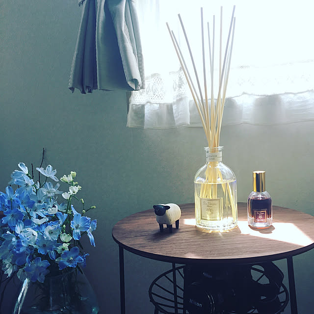 香りのある暮らし/アロマデュフューザー/賃貸インテリア/花器/花のある暮らし...などのインテリア実例 - 2020-04-23 11:24:08