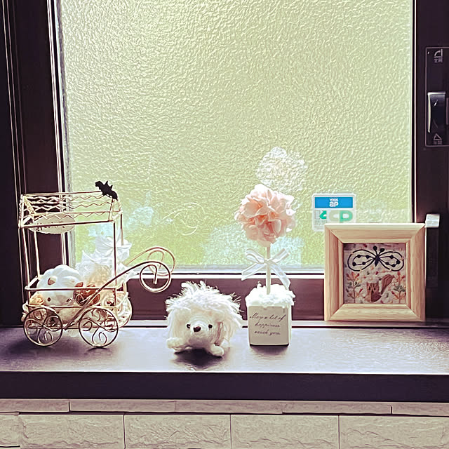 バス/トイレ/ハリネズミ/トピアリー/ナチュラル/雑貨...などのインテリア実例 - 2023-09-01 12:31:29