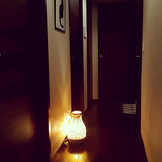 IKEA/和風/テーブルランプ/玄関/入り口のインテリア実例 - 2022-02-28 19:29:04
