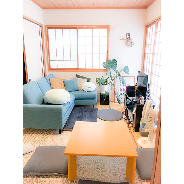 ニトリ 布張りカウチソファ(CA2 DR-TBL) - 通販 | 家具と ニトリ 布張りカウチソファ(CA2 DR-TBL) - 通販 | 家具と