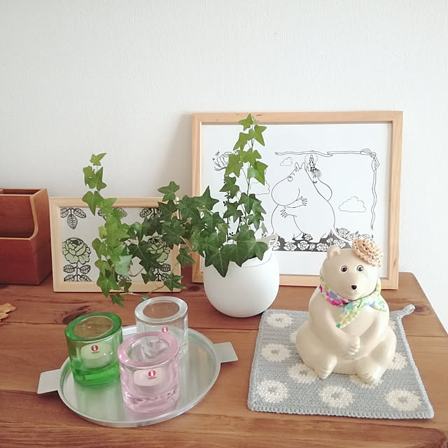 棚/marimekko/ニトリ/北欧雑貨/シンプル...などのインテリア実例 - 2017-07-31 06:40:25