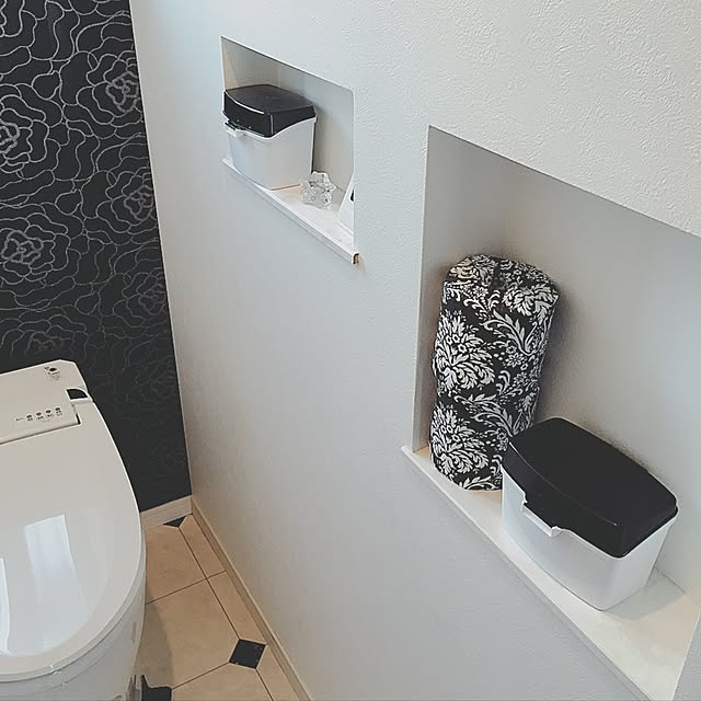 バス/トイレ/モノトーンのインテリア実例 - 2016-07-12 09:51:04
