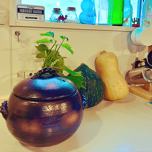 yoshibuの三鈴陶器(Misuzutouki)-三鈴陶器(Misuzutouki) 萬古焼 ご飯土鍋 3合炊き ブラウン 伊賀風 M4806の家具・インテリア写真