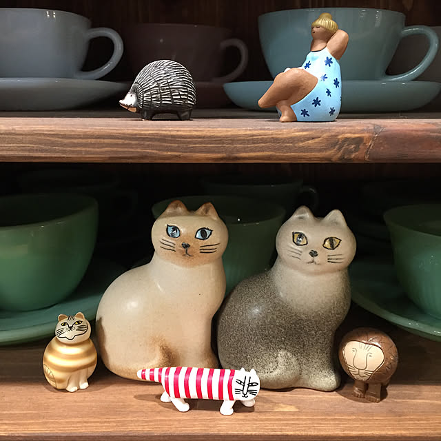 リサラーソン(Lisa Larson) Cat Mans mini (Black) キャット リサラーソン(Lisa Larson) Cat Mans mini (Black) キャット