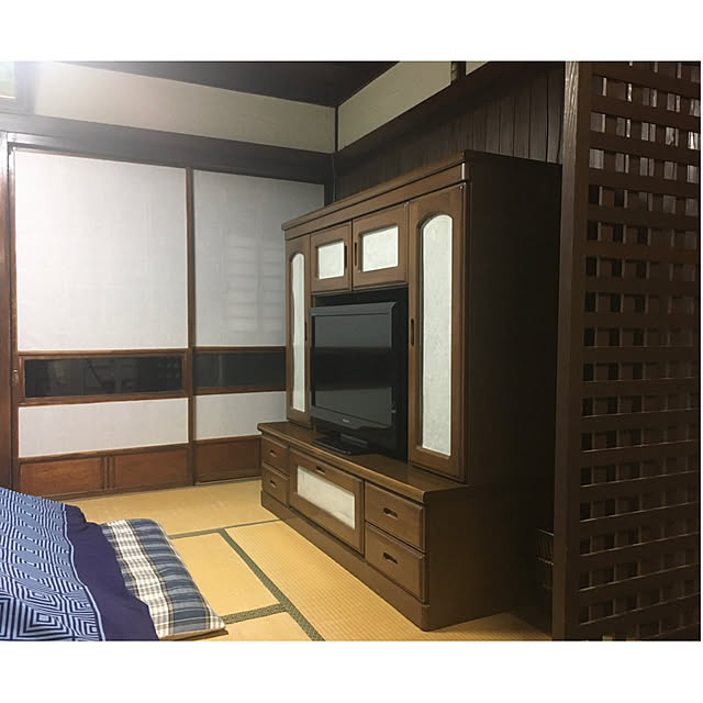 ラティスリメイク/羽目板/DIY/リビングのインテリア実例 - 2022-02-18 12:02:53