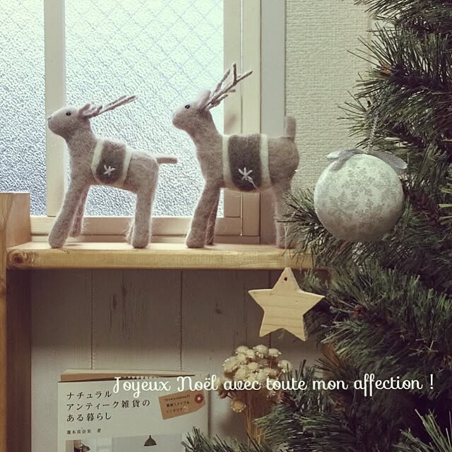 棚/トナカイ/購入品♡/Studio Clip/niko and…　...などのインテリア実例 - 2015-11-17 20:10:01
