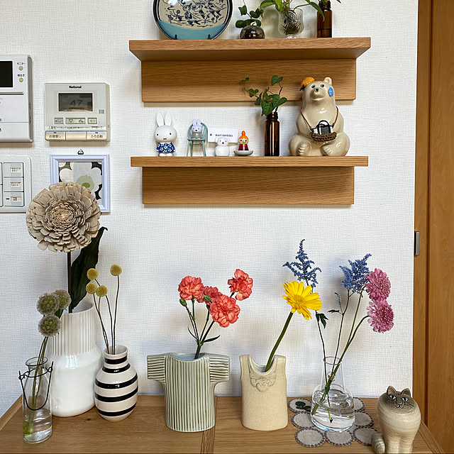 棚/ケーラーオマジオ/ホルムガード/無印良品/北欧...などのインテリア実例 - 2021-05-06 16:43:02