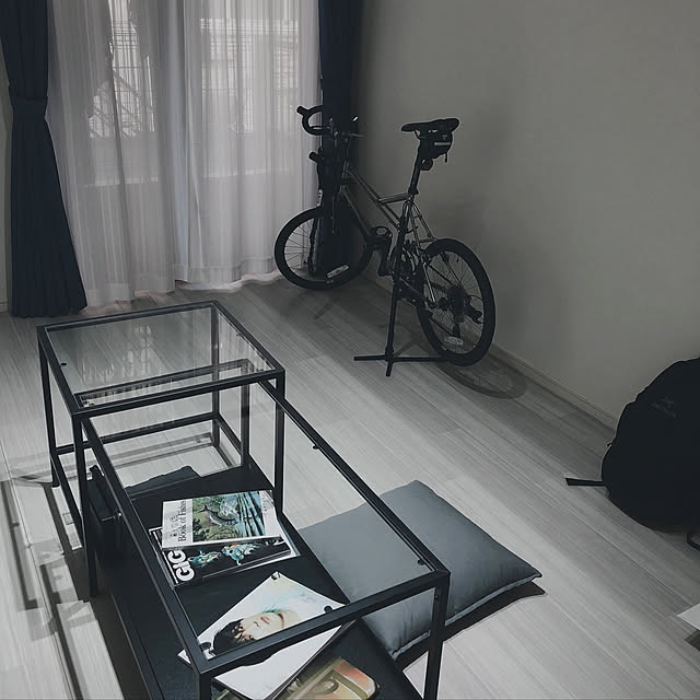 IKEA/モノトーン/男前/一人暮らし/DIY...などのインテリア実例 - 2021-06-02 18:19:27