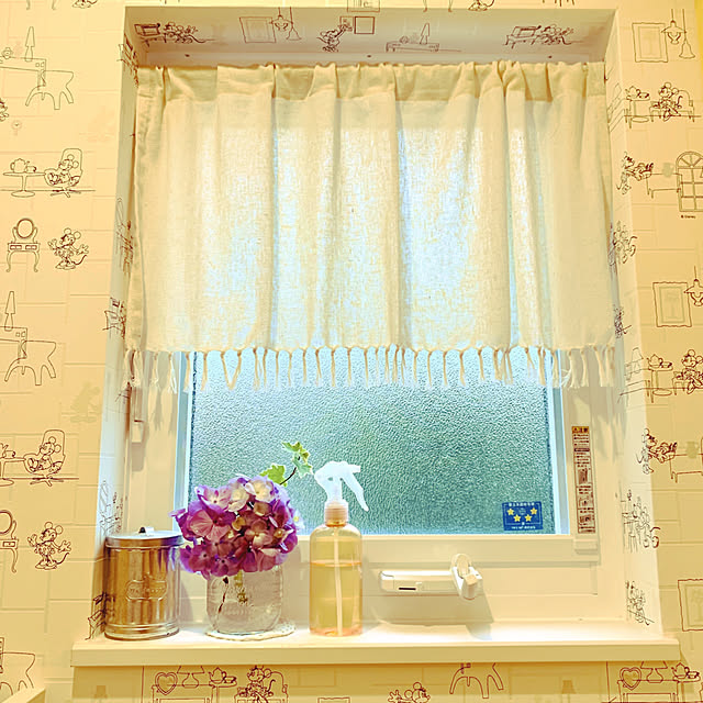 トイレの窓辺/紫陽花/バス/トイレのインテリア実例 - 2020-06-18 09:44:59