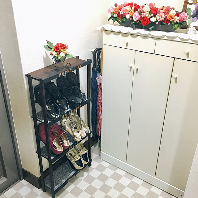 ハンドメイド シューズラックのおすすめ商品とおしゃれな実例 ハンドメイド シューズラックのおすすめ商品とおしゃれな実例