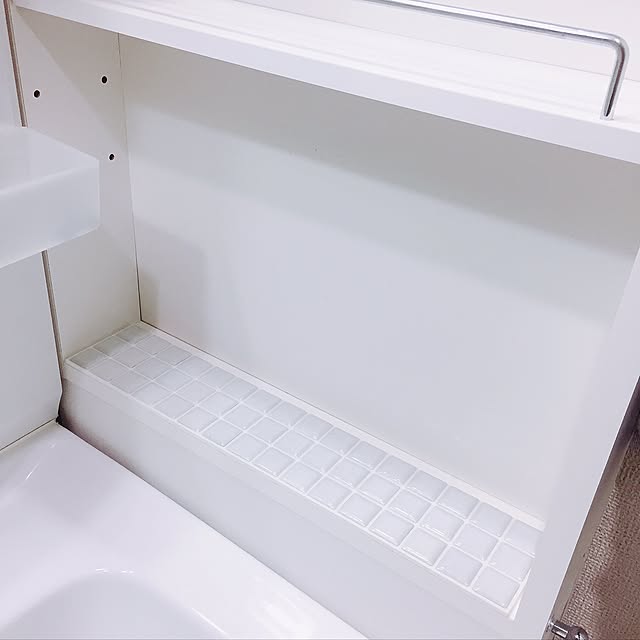 棚/プチDIY/タイルシート/みせる収納/賃貸マンションのインテリア実例 - 2017-03-28 23:20:53