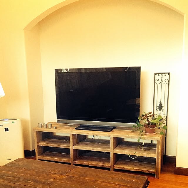 足場板テレビボードのおすすめ商品とおしゃれな実例 | RoomClip 足場板テレビボードのおすすめ商品とおしゃれな実例 | RoomClip