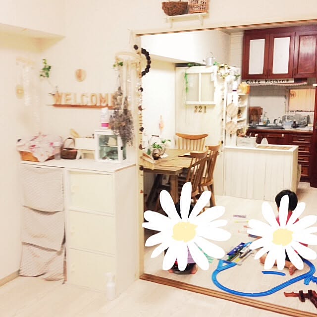 部屋全体/ナチュラル雑貨のインテリア実例 - 2014-01-19 13:54:08