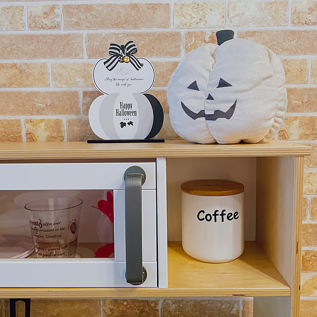 おままごとコーナー/おままごとキッチン/ハロウィン飾り/ハロウィン雑貨/ハロウィンディスプレイ...などのインテリア実例 - 2022-09-30 22:32:36